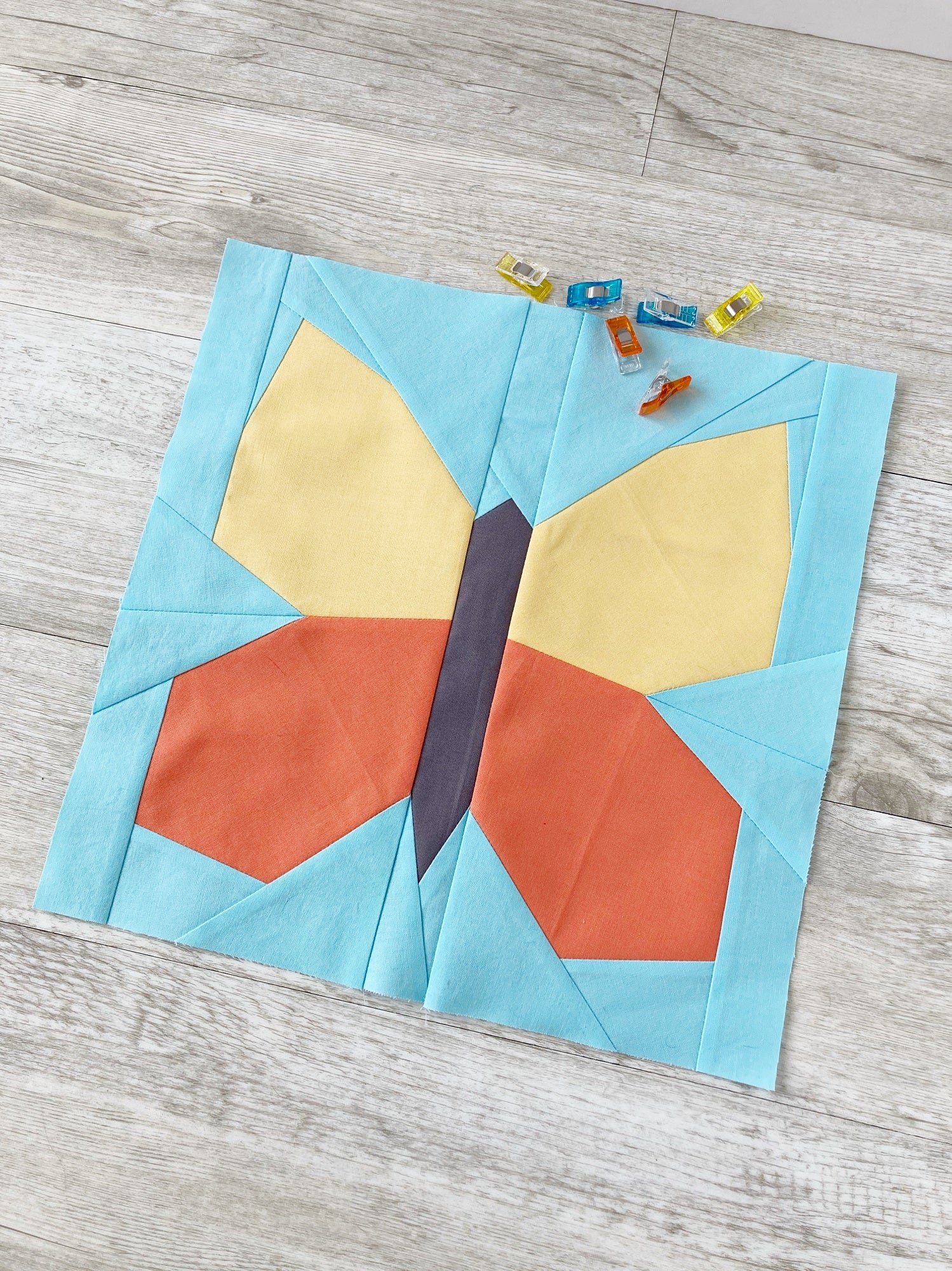 Butterfly Quilt Block – Penny Spool Quilts butterfly-quilt-block-penny-spool-quilts