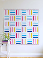 Load image into Gallery viewer, Bar Code Quilt Pattern - PRINTED PATTERN
