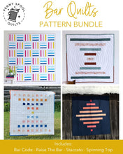 Load image into Gallery viewer, Bar Quilts Pattern BUNDLE - PDF Instant Download