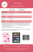 Load image into Gallery viewer, Be Mine Quilt Pattern - PRINTED PATTERN