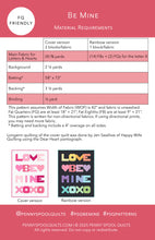 Load image into Gallery viewer, Be Mine Quilt Pattern - PDF Instant Download