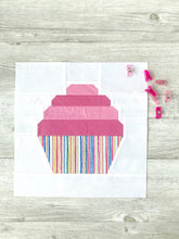 Load image into Gallery viewer, Tea Time FPP Quilt Block BUNDLE - PDF Instant Download