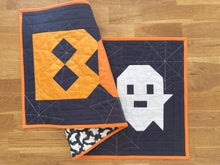 Load image into Gallery viewer, Ghostly Greetings Table Runner Pattern - PDF Instant Download