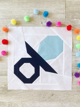 Load image into Gallery viewer, Soother FPP Quilt Block Pattern - PDF Instant Download