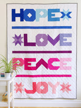 Load image into Gallery viewer, Holiday Spirit Quilt Pattern - PRINTED PATTERN