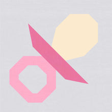 Load image into Gallery viewer, Soother FPP Quilt Block Pattern - PDF Instant Download