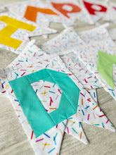 Load image into Gallery viewer, Party Bunting Pattern - Printed Pattern