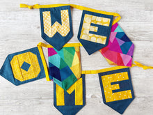 Load image into Gallery viewer, Party Bunting Pattern - Printed Pattern
