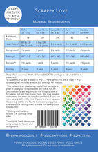 Load image into Gallery viewer, Scrappy Love Quilt Pattern - PRINTED PATTERN