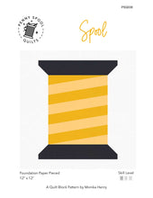 Load image into Gallery viewer, Rainbow FPP Quilt Block BUNDLE - PDF Instant Download