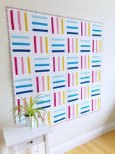 Load image into Gallery viewer, Bar Code Quilt Pattern - PDF Instant Download