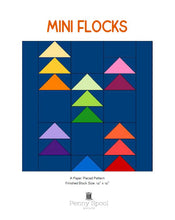 Load image into Gallery viewer, Mini Flocks FPP Quilt Block Pattern- PDF Instant Download