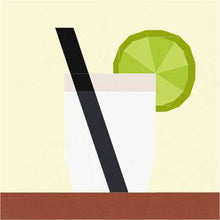 Load image into Gallery viewer, Lemonade FPP Quilt Block - PDF Instant Download