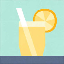 Load image into Gallery viewer, Lemonade FPP Quilt Block - PDF Instant Download