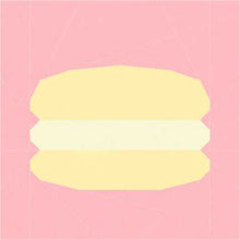 Load image into Gallery viewer, French Macaron FPP Quilt Block Pattern - PDF Instant Download