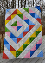 Load image into Gallery viewer, Ripple &amp; Swirl Quilt Pattern - PDF Instant Download
