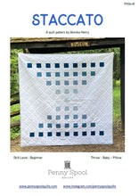 Load image into Gallery viewer, Staccato Quilt Pattern - PDF Instant Download