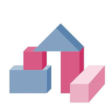 Load image into Gallery viewer, Wooden Toy Blocks FPP Quilt Block - PDF Instant Download