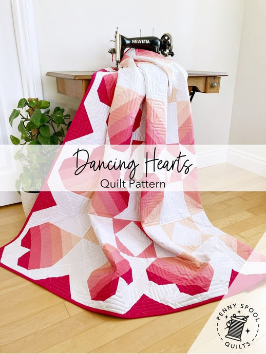 Dancing Hearts Quilt - The Cover Quilt
