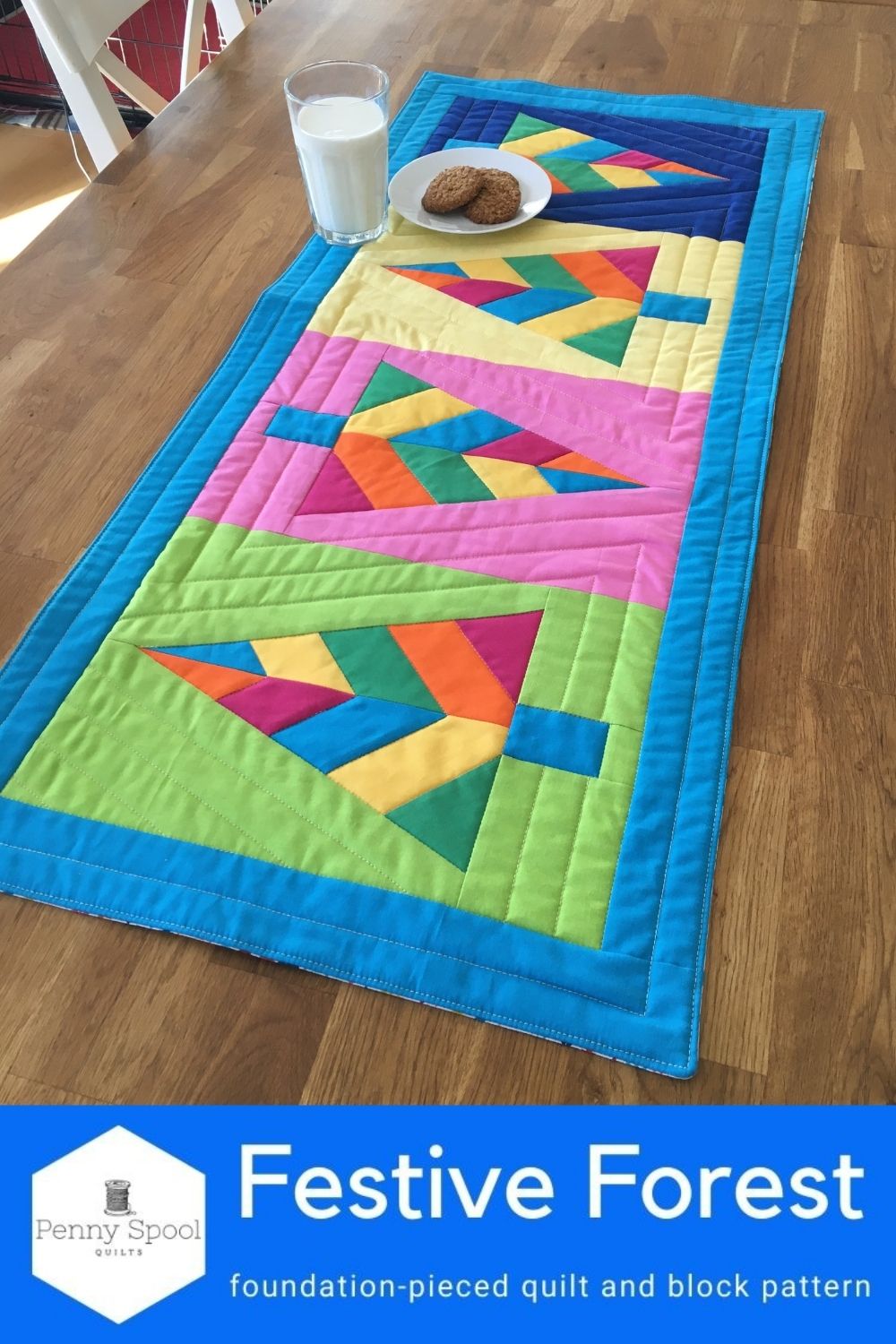 Festive Forest - a new pattern – Penny Spool Quilts