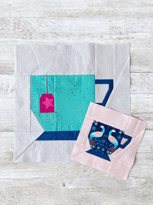 Tea Cup Quilt Block