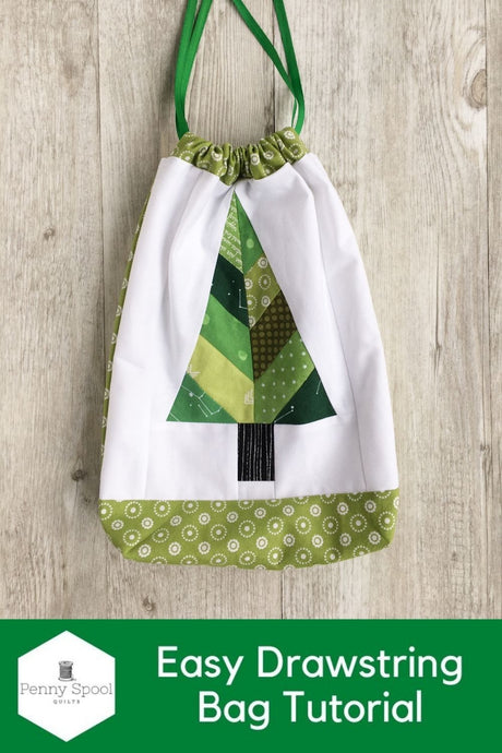 Drawstring Gift Bag Tutorial