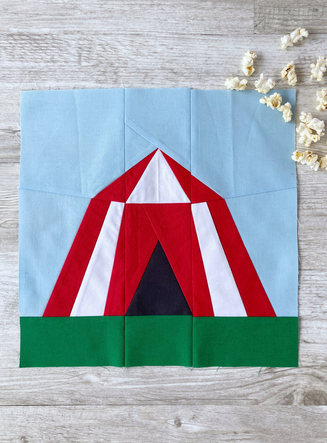 Big Top FPP Quilt Block Pattern - PDF Instant Download