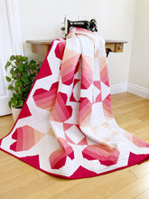 Load image into Gallery viewer, Dancing Hearts Quilt Pattern - PRINTED PATTERN
