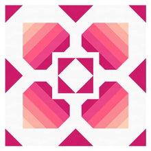 Load image into Gallery viewer, Dancing Hearts Quilt Pattern - PRINTED PATTERN
