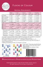 Load image into Gallery viewer, Flocks of Colour Quilt Pattern - PRINTED PATTERN
