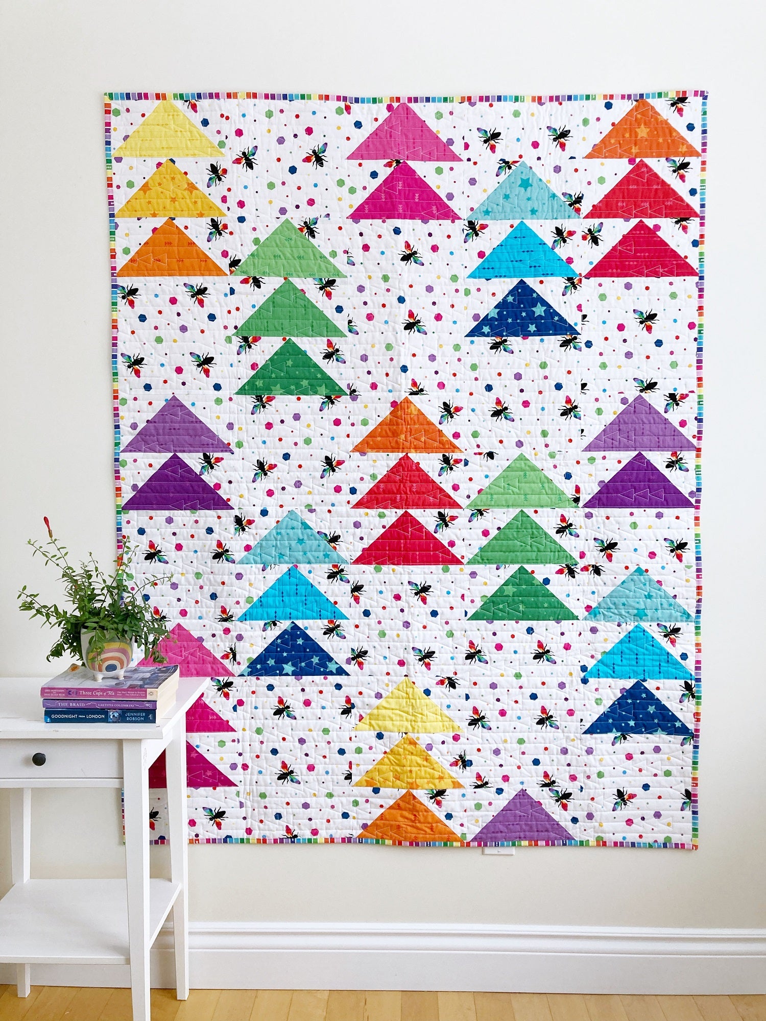 Flocks of Colour Quilt Pattern - PDF Instant Download – Penny Spool Quilts