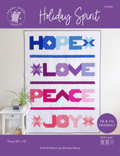 Load image into Gallery viewer, Holiday Spirit Quilt Pattern - PDF Instant Download
