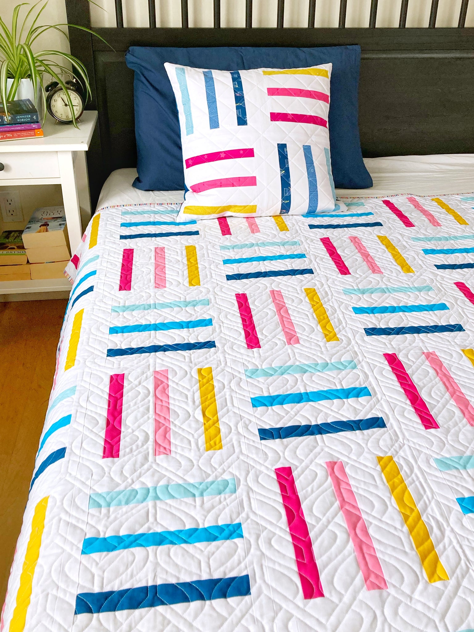 Quilt Code Patterns Bar Code Quilt Pattern - PRINTED PATTERN – Penny Spool Quilts