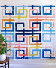 Load image into Gallery viewer, Line Dance Quilt Pattern - PDF Instant Download
