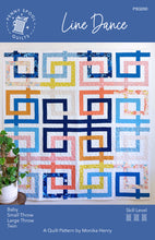 Load image into Gallery viewer, Line Dance Quilt Pattern - PDF Instant Download
