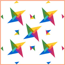 Load image into Gallery viewer, Shards FPP Quilt Block Pattern - PDF Instant Download
