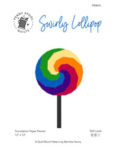 Load image into Gallery viewer, Rainbow FPP Quilt Block BUNDLE - PDF Instant Download
