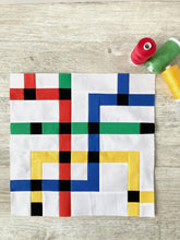 Load image into Gallery viewer, Connections Quilt Block Pattern (traditional) - PDF Instant Download
