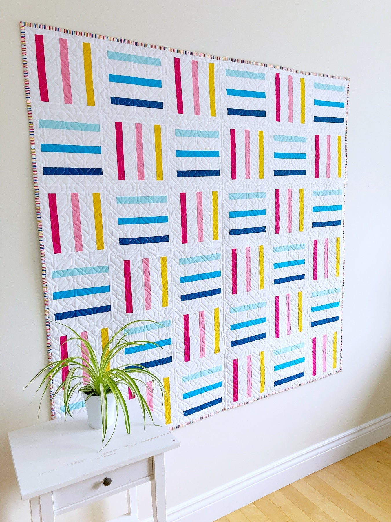 Quilt Code Patterns Bar Code Quilt Pattern - PDF Instant Download – Penny Spool Quilts