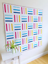 Load image into Gallery viewer, Bar Code Quilt Pattern - PDF Instant Download
