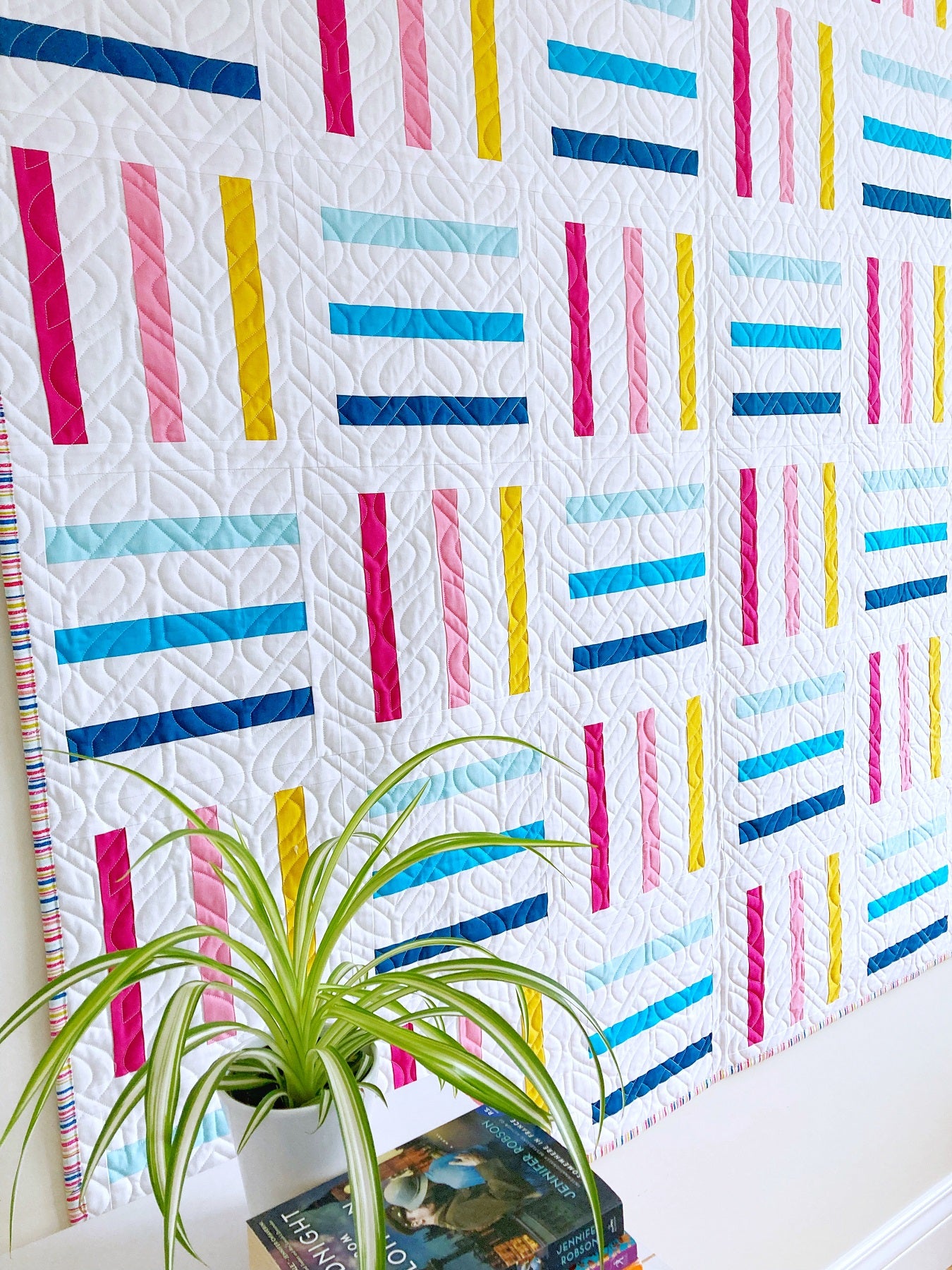 Quilt Code Patterns Bar Code Quilt Pattern - PDF Instant Download – Penny Spool Quilts