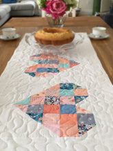 Load image into Gallery viewer, Tumbled Love Table Runner Pattern - PDF Instant Download
