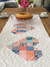 Load image into Gallery viewer, Tumbled Love Table Runner Pattern - PDF
