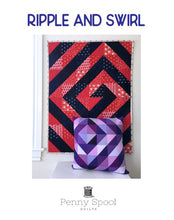 Load image into Gallery viewer, Ripple &amp; Swirl Quilt Pattern - PDF
