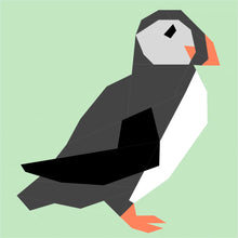 Load image into Gallery viewer, Puffin FPP Quilt Block Pattern - PDF
