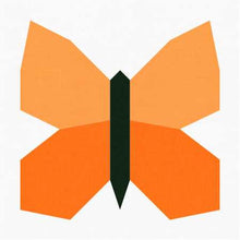 Load image into Gallery viewer, Butterfly FPP Quilt Block Pattern - PDF
