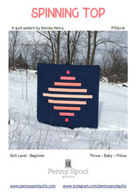 Load image into Gallery viewer, Spinning Top Quilt Pattern - PDF Instant Download
