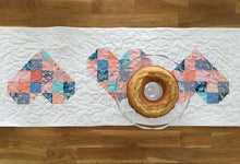 Load image into Gallery viewer, Tumbled Love Table Runner Pattern - PDF
