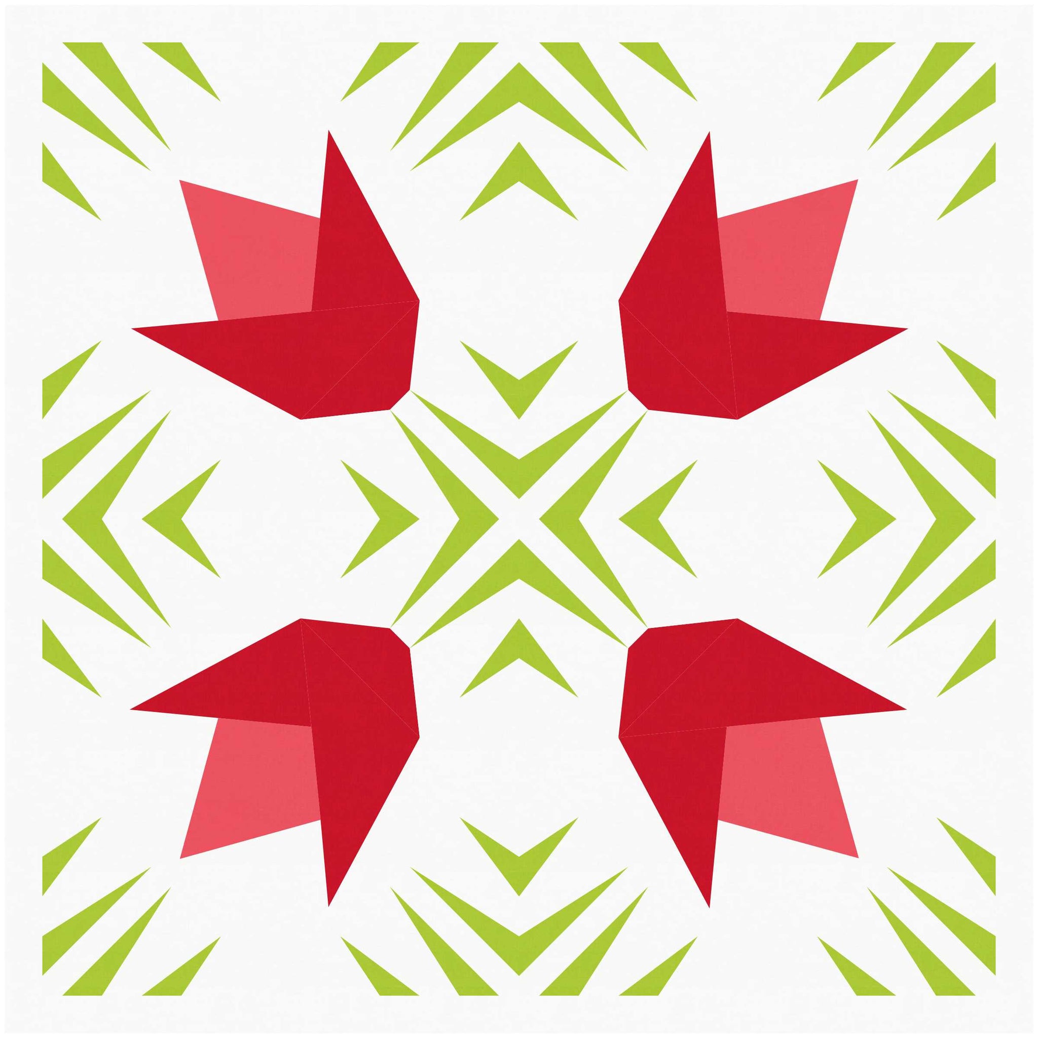Tumbling Tulips FPP Mini Quilt Pattern - PDF Instant Download – Penny ...